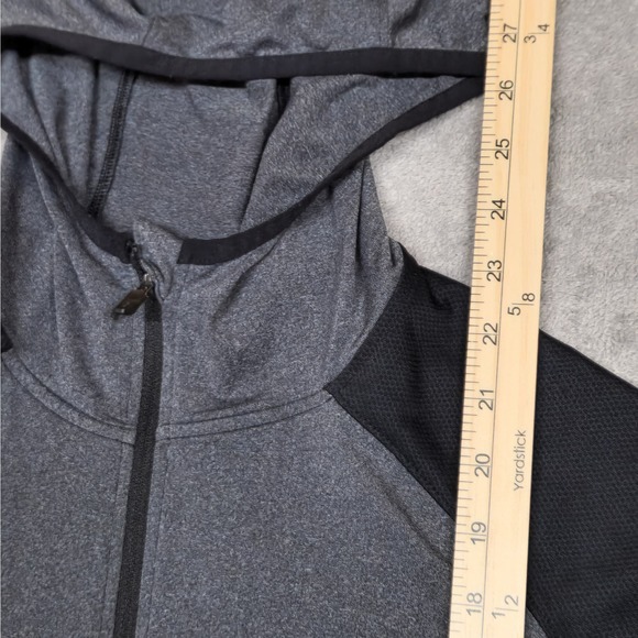 Columbia Womens Full Zip Hoodie Omni Wick‎ Shade Black Gray Size S - Picture 5 of 5